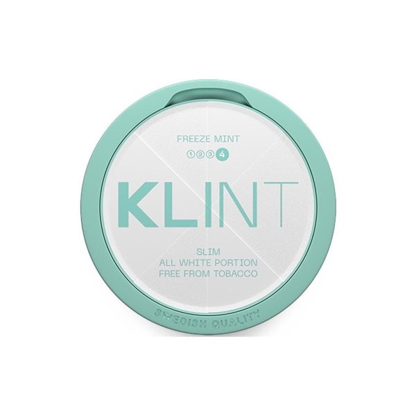 Klint Nicotine Pouches Freeze Mint 12mg/g - Χονδρική